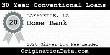 Home Bank 30 Year Conventional Loans silver