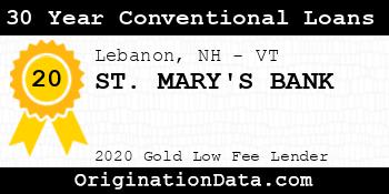 ST. MARY'S BANK 30 Year Conventional Loans gold