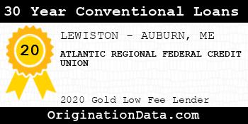 ATLANTIC REGIONAL FEDERAL CREDIT UNION 30 Year Conventional Loans gold