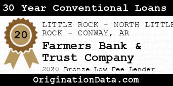 Farmers Bank & Trust Company 30 Year Conventional Loans bronze