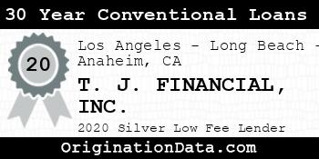 T. J. FINANCIAL 30 Year Conventional Loans silver