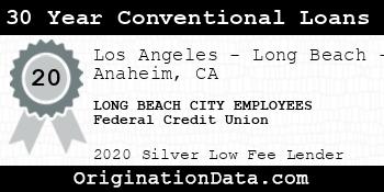 LONG BEACH CITY EMPLOYEES Federal Credit Union 30 Year Conventional Loans silver