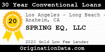 SPRING EQ 30 Year Conventional Loans gold