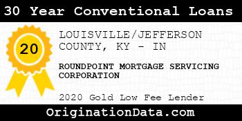 ROUNDPOINT MORTGAGE SERVICING CORPORATION 30 Year Conventional Loans gold