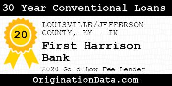 First Harrison Bank 30 Year Conventional Loans gold