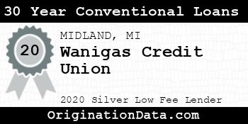 Wanigas Credit Union 30 Year Conventional Loans silver