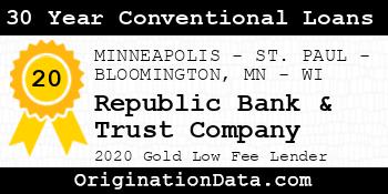 Republic Bank & Trust Company 30 Year Conventional Loans gold