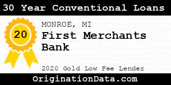 First Merchants Bank 30 Year Conventional Loans gold