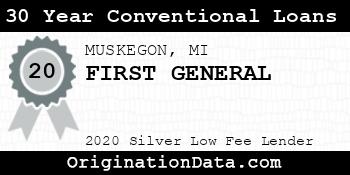 FIRST GENERAL 30 Year Conventional Loans silver