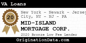 MID-ISLAND MORTGAGE CORP. VA Loans bronze