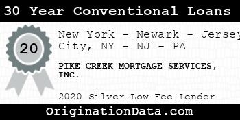 PIKE CREEK MORTGAGE SERVICES 30 Year Conventional Loans silver
