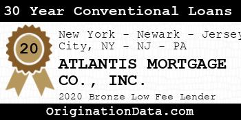 ATLANTIS MORTGAGE CO. 30 Year Conventional Loans bronze