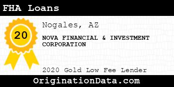 NOVA FINANCIAL & INVESTMENT CORPORATION FHA Loans gold