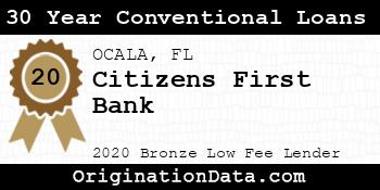 Citizens First Bank 30 Year Conventional Loans bronze