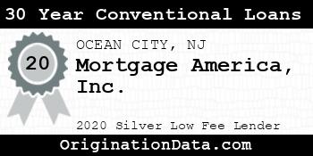 Mortgage America 30 Year Conventional Loans silver