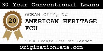 AMERICAN HERITAGE FCU 30 Year Conventional Loans bronze