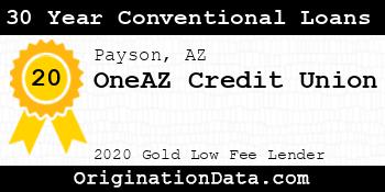 OneAZ Credit Union 30 Year Conventional Loans gold