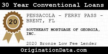 SOUTHEAST MORTGAGE OF GEORGIA 30 Year Conventional Loans bronze
