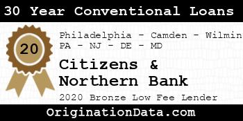 Citizens & Northern Bank 30 Year Conventional Loans bronze