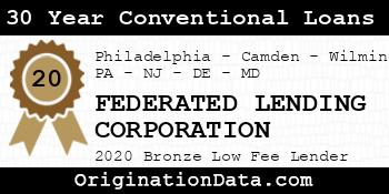 FEDERATED LENDING CORPORATION 30 Year Conventional Loans bronze