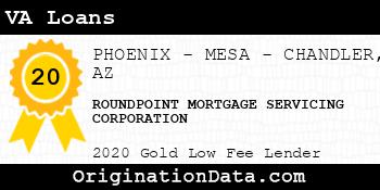 ROUNDPOINT MORTGAGE SERVICING CORPORATION VA Loans gold