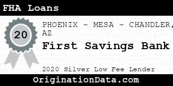 First Savings Bank FHA Loans silver