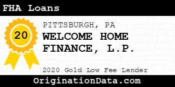 WELCOME HOME FINANCE L.P. FHA Loans gold