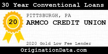 ARMCO CREDIT UNION 30 Year Conventional Loans gold