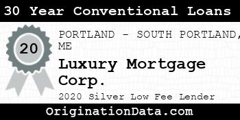 Luxury Mortgage Corp. 30 Year Conventional Loans silver