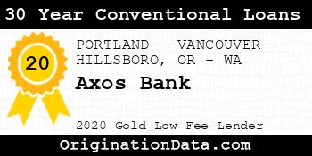 Axos Bank 30 Year Conventional Loans gold