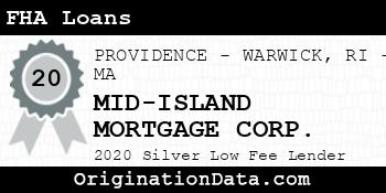 MID-ISLAND MORTGAGE CORP. FHA Loans silver