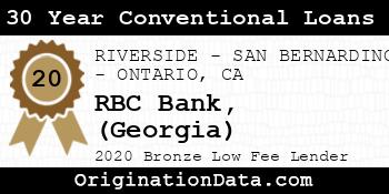 RBC Bank (Georgia) 30 Year Conventional Loans bronze