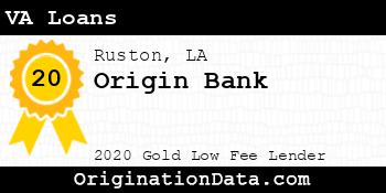 Origin Bank VA Loans gold