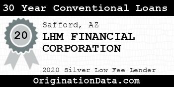 LHM FINANCIAL CORPORATION 30 Year Conventional Loans silver