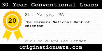 The Farmers National Bank of Emlenton 30 Year Conventional Loans gold