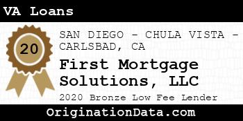 First Mortgage Solutions  VA Loans bronze