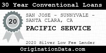 PACIFIC SERVICE 30 Year Conventional Loans silver