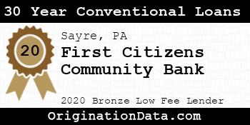 First Citizens Community Bank 30 Year Conventional Loans bronze