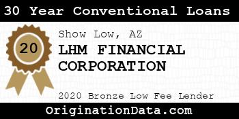 LHM FINANCIAL CORPORATION 30 Year Conventional Loans bronze