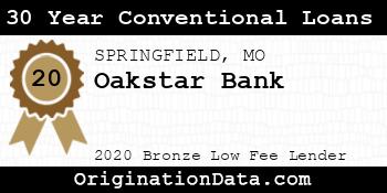 Oakstar Bank 30 Year Conventional Loans bronze