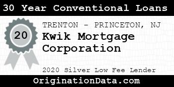 Kwik Mortgage Corporation 30 Year Conventional Loans silver
