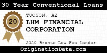 LHM FINANCIAL CORPORATION 30 Year Conventional Loans bronze