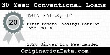 First Federal Savings Bank of Twin Falls 30 Year Conventional Loans silver