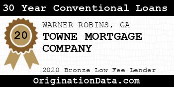 TOWNE MORTGAGE COMPANY 30 Year Conventional Loans bronze