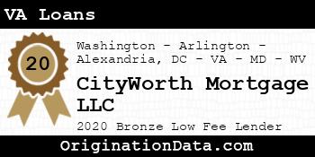 CityWorth Mortgage VA Loans bronze