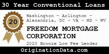 FREEDOM MORTGAGE CORPORATION 30 Year Conventional Loans bronze
