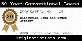 Enterprise Bank and Trust Company 30 Year Conventional Loans bronze