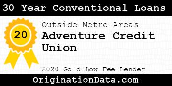 Adventure Credit Union 30 Year Conventional Loans gold