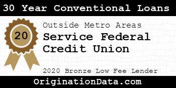 Service Federal Credit Union 30 Year Conventional Loans bronze