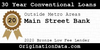 Main Street Bank 30 Year Conventional Loans bronze
